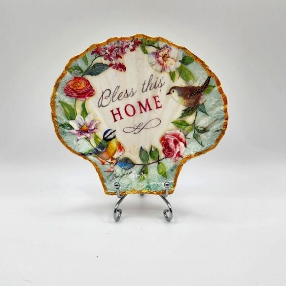 Other - Decoupage Scalloped shells Bless This House